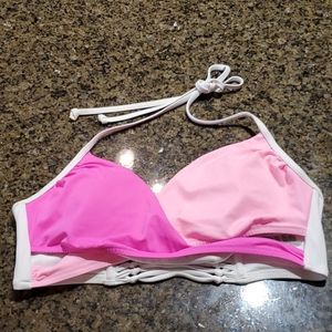 PINK Victoria's Secret bikini top size large
